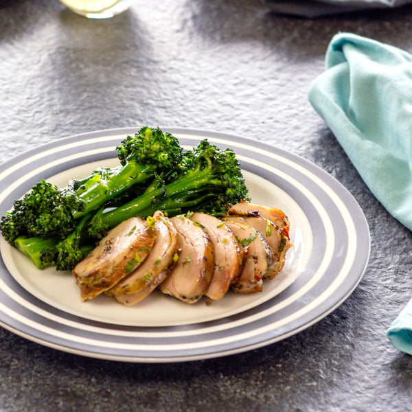 Ranch Chicken Thighs and Broccolini