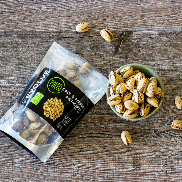 Salt and Pepper Pistachio Trail Mix