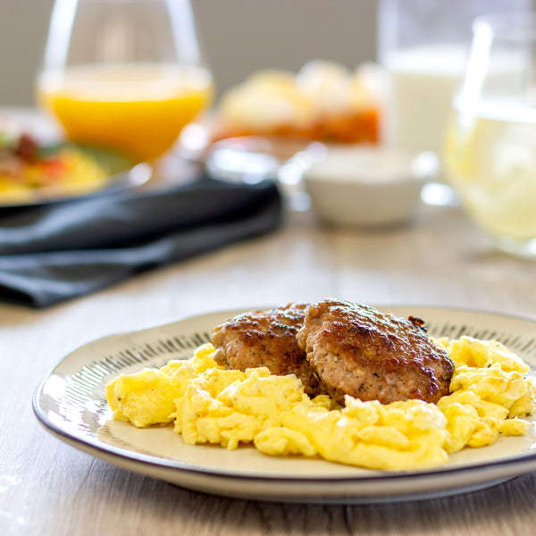 Bacon Sausage & Eggs