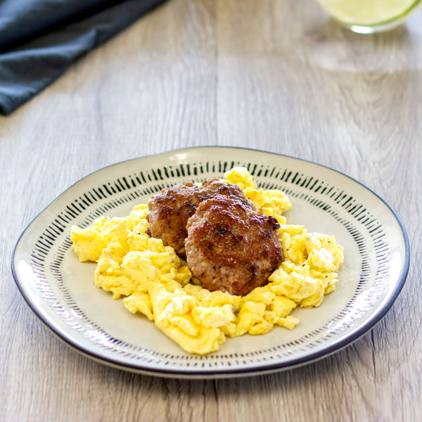 Bacon Sausage & Eggs