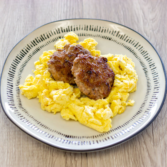 Bacon Sausage & Eggs
